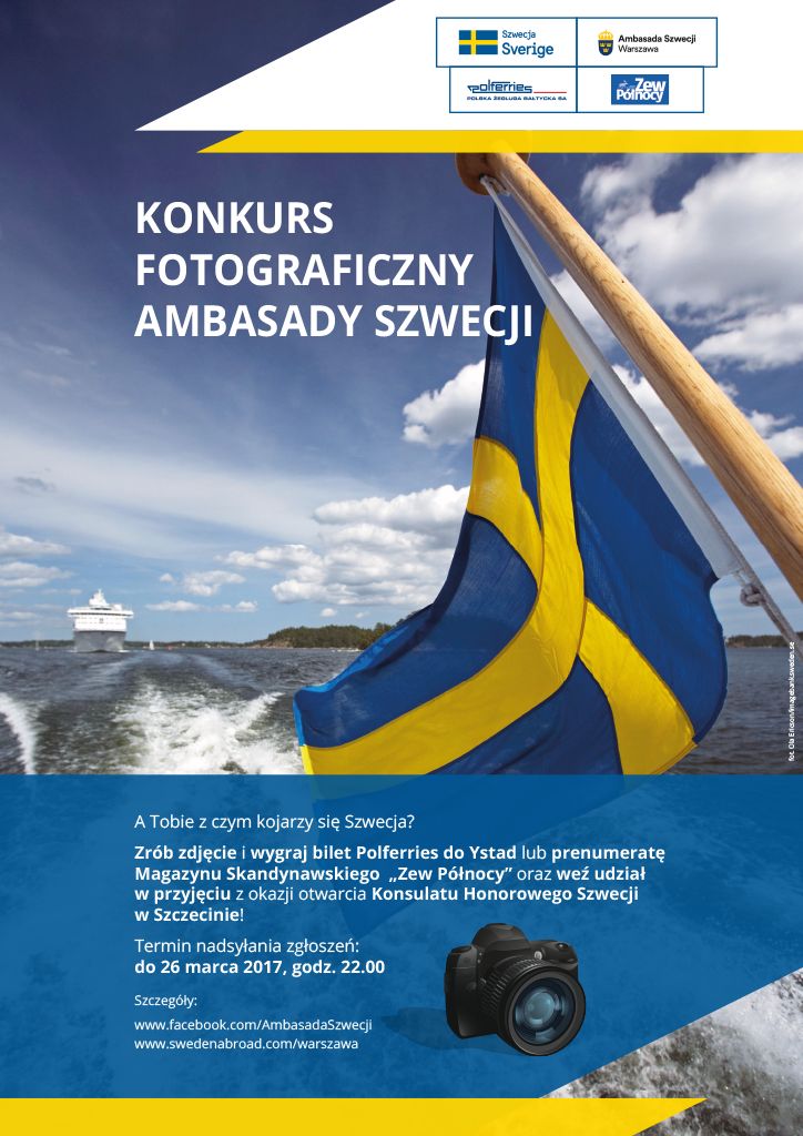 Konkurs fotograficzny "A Tobie z czym kojarzy się Szwecja?"