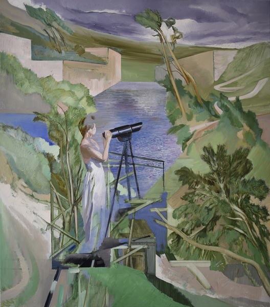 Wojciech Koniuszek, Zagadka drugiego brzegu, 73x65 cm, olej na płótnie.jpg