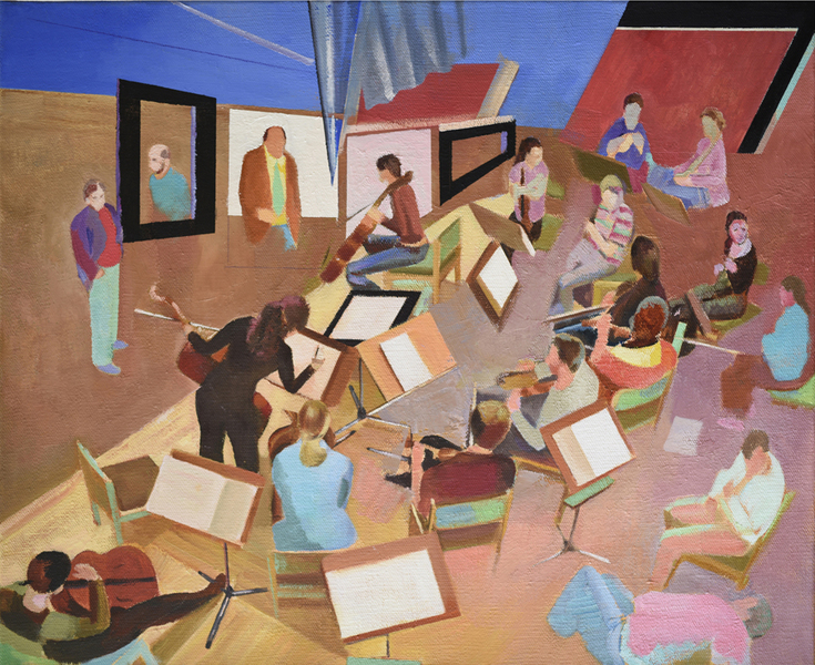 Wojciech Koniuszek, Rozprężenie, 65x54 cm, olej na płótnie.jpg