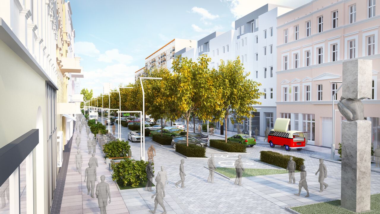 Rewitalizacja alei Wojska Polskiego