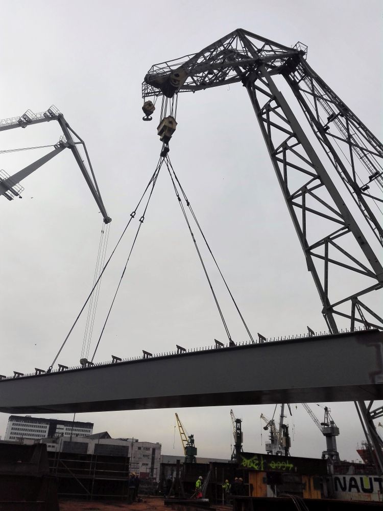 Most Cłowy w liczbach