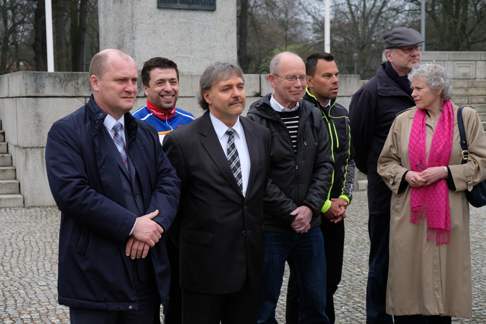 Rowerzyści ze Szczecina w drodze do Skanii