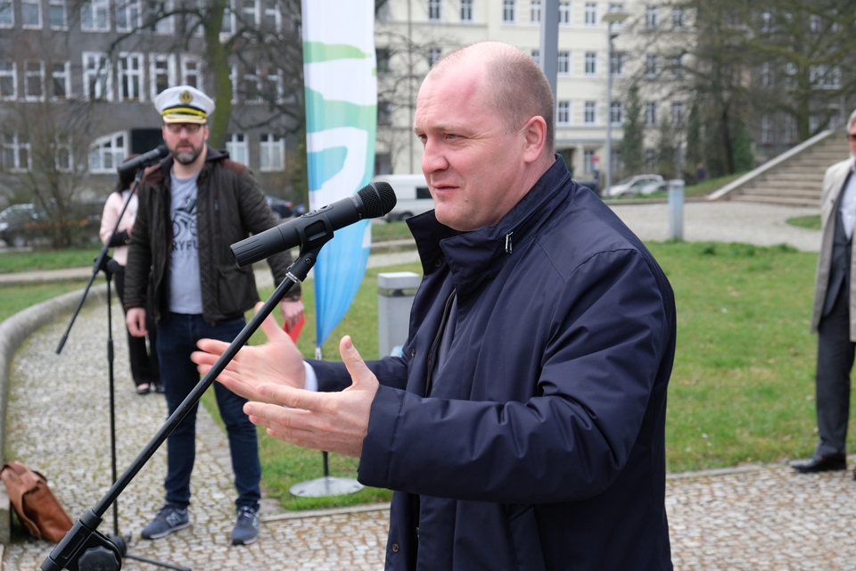 Rowerzyści ze Szczecina w drodze do Skanii