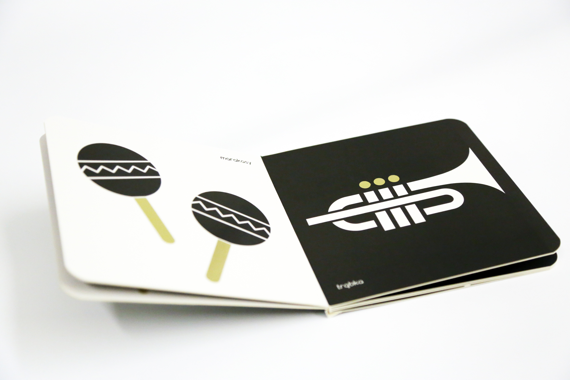 Filharmoniczna książeczka kontrastowa dla niemowlaków