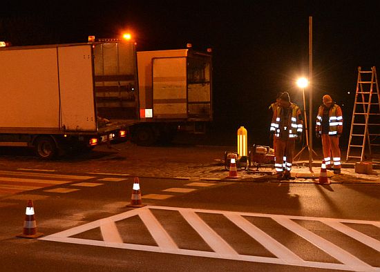 Miasto zmienia się nocą