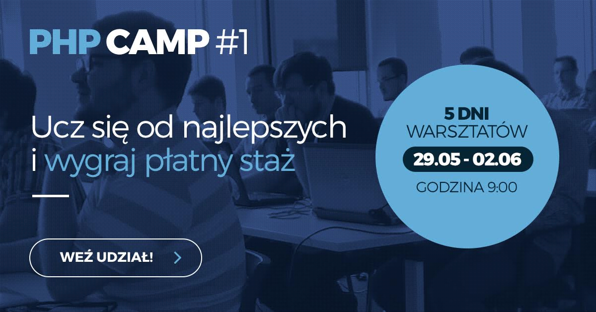 Naucz się za darmo PHP od najlepszy praktyków w e-commerce