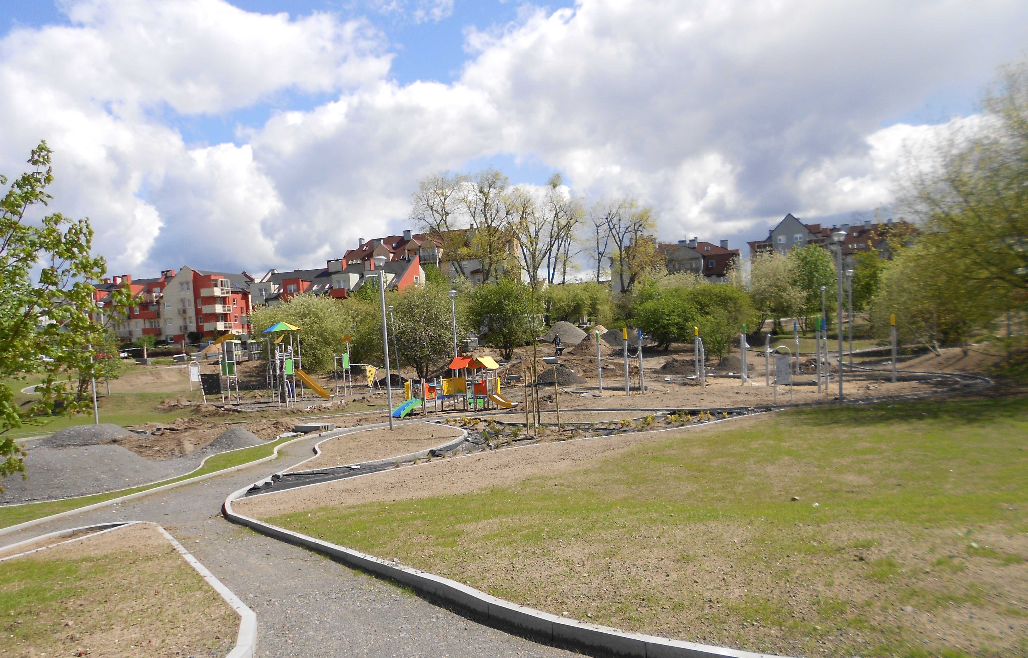 Park Majowe będzie przed terminem. Już teraz robi wrażenie