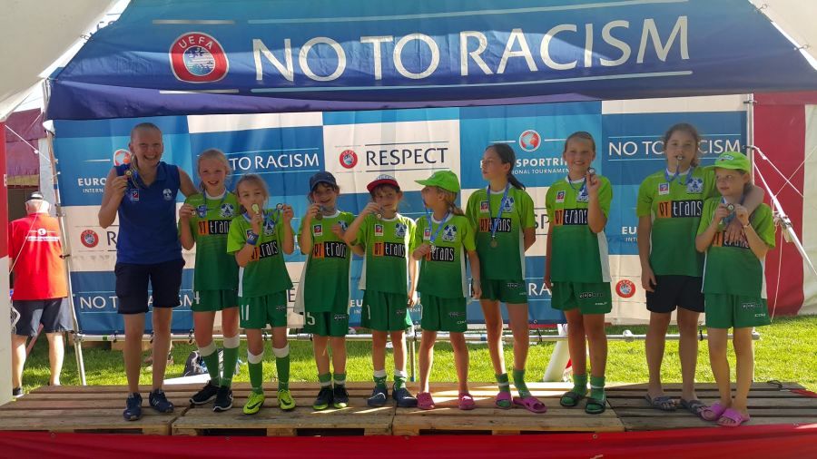 Sukces młodych piłkarek Olimpii Szczecin