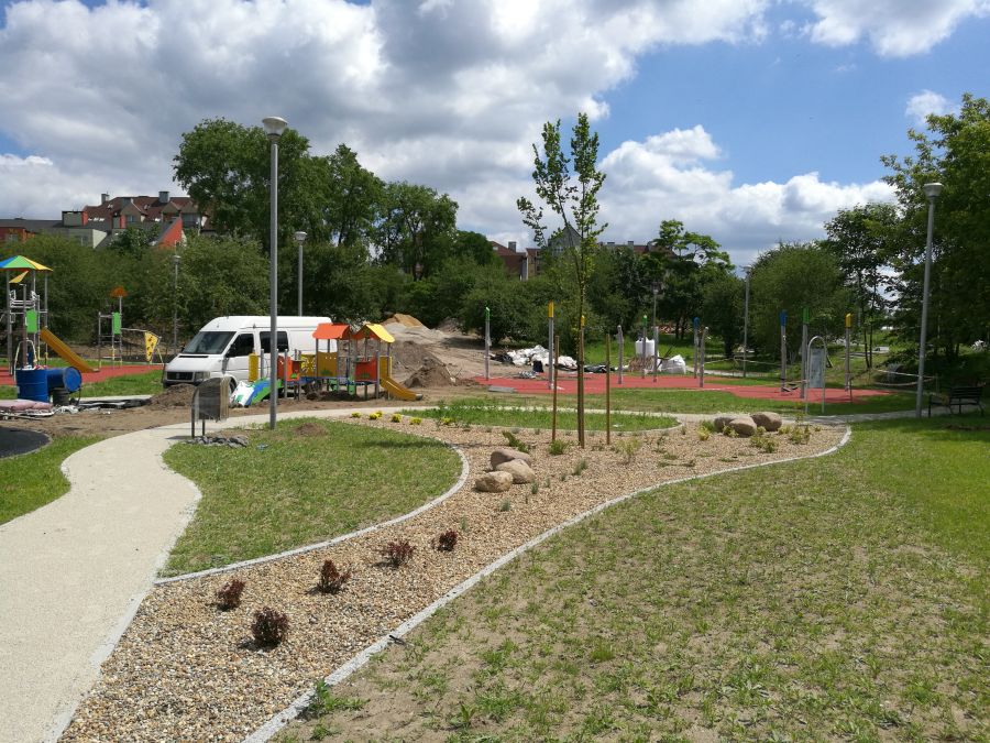 Park Majowe rośnie w oczach