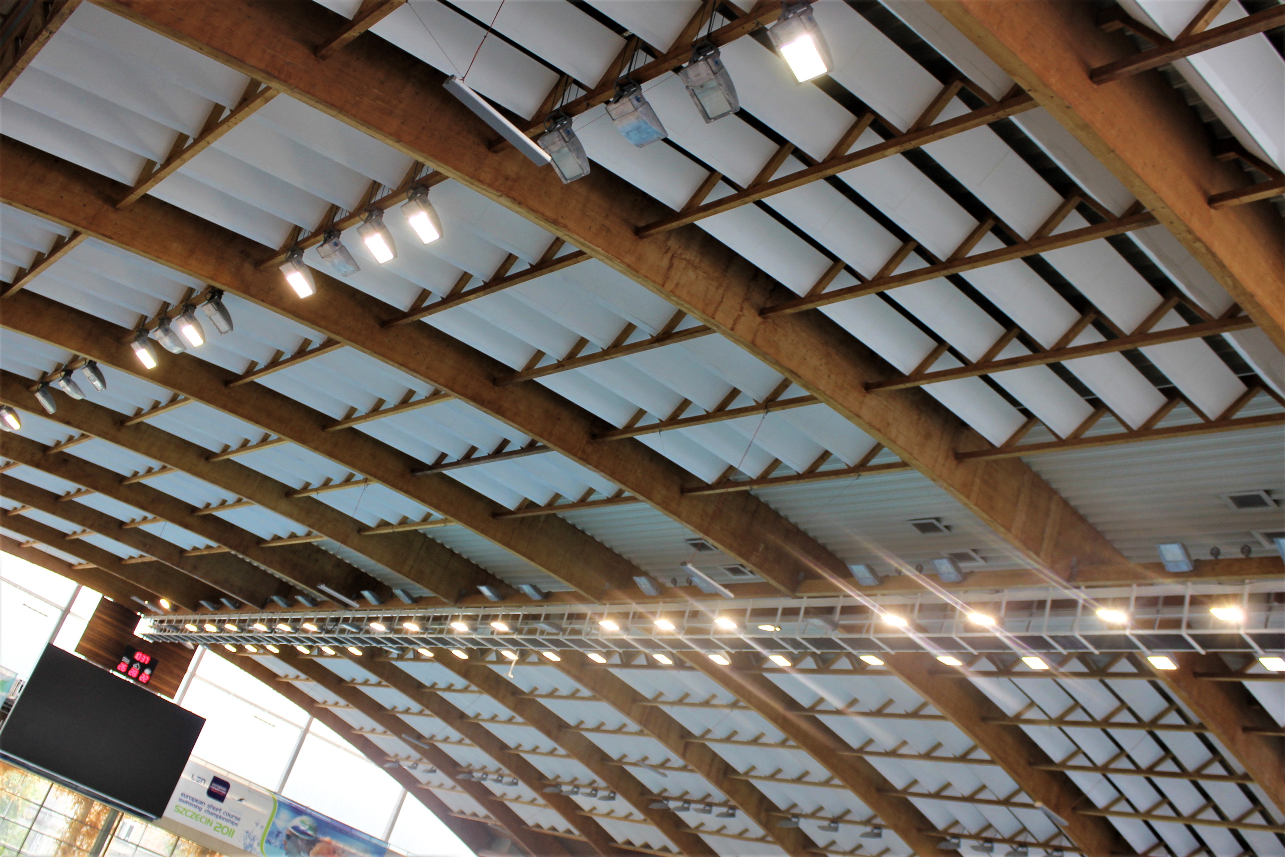 Ekologiczne oświetlenie w Szczecińskim Domu Sportu