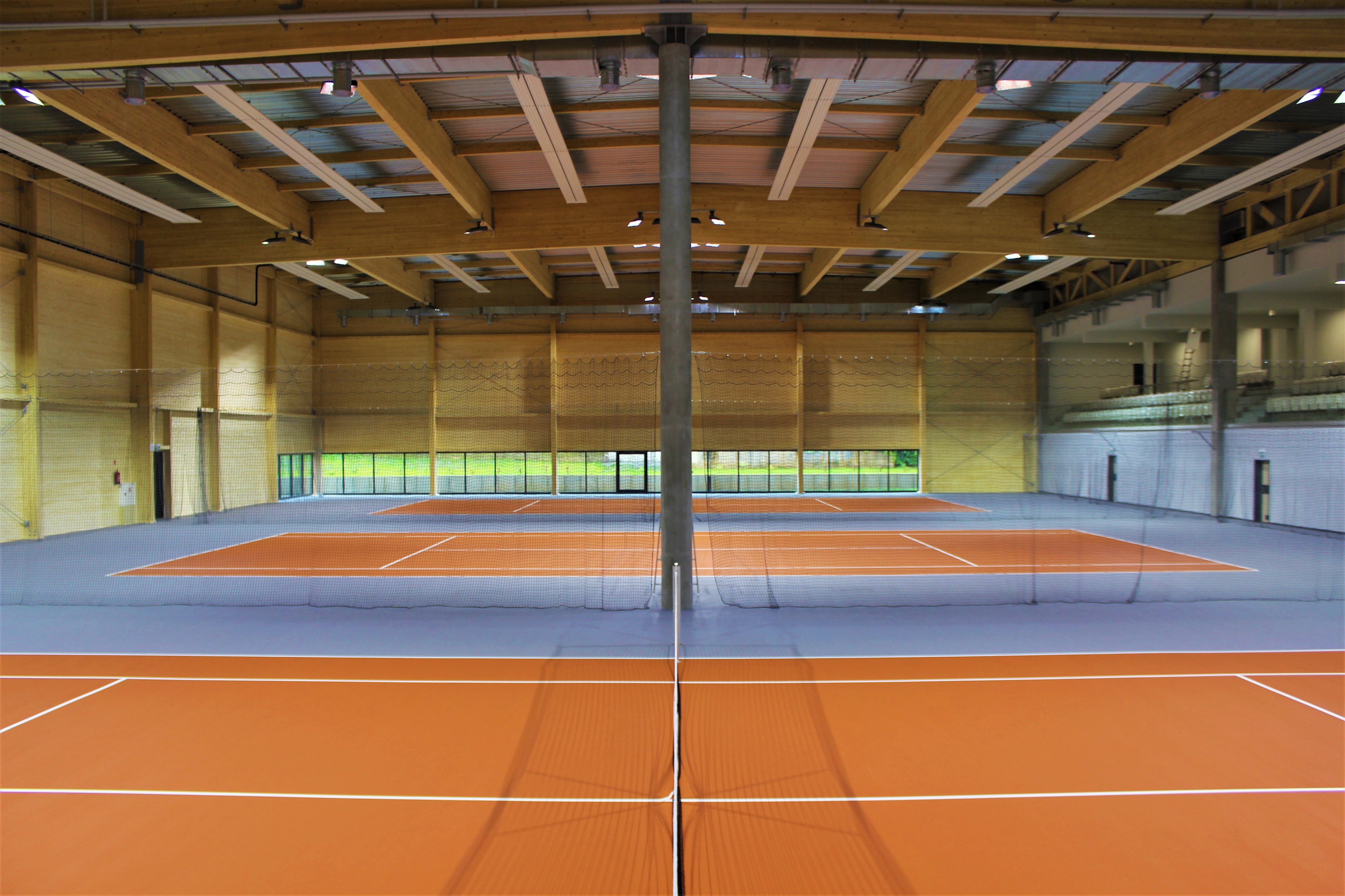 Hala tenisowa skończona