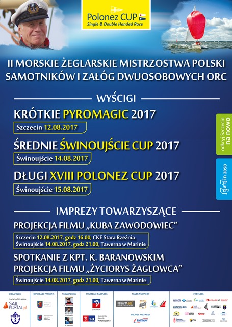 Baltic Polonez Cup Race 2017. Listy startowe