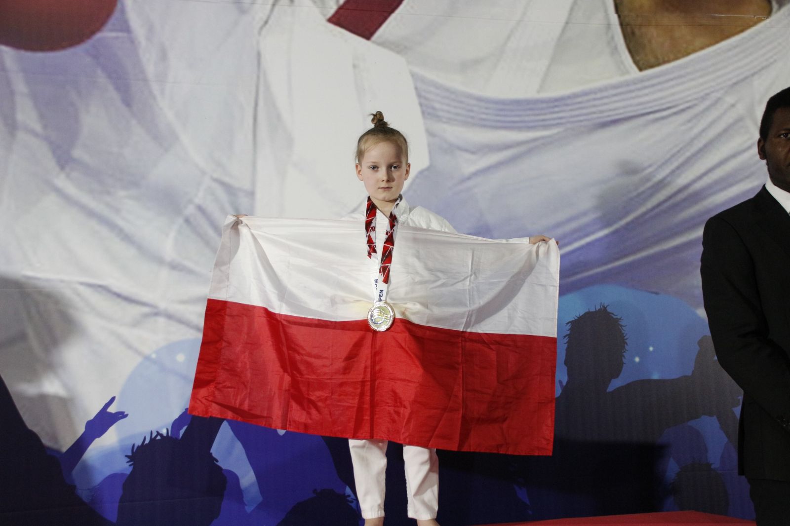 Złoty medalista Malta Open 2023 w kata dzieci 6 lat i młodsi - Mikołaj Szarek.jpg