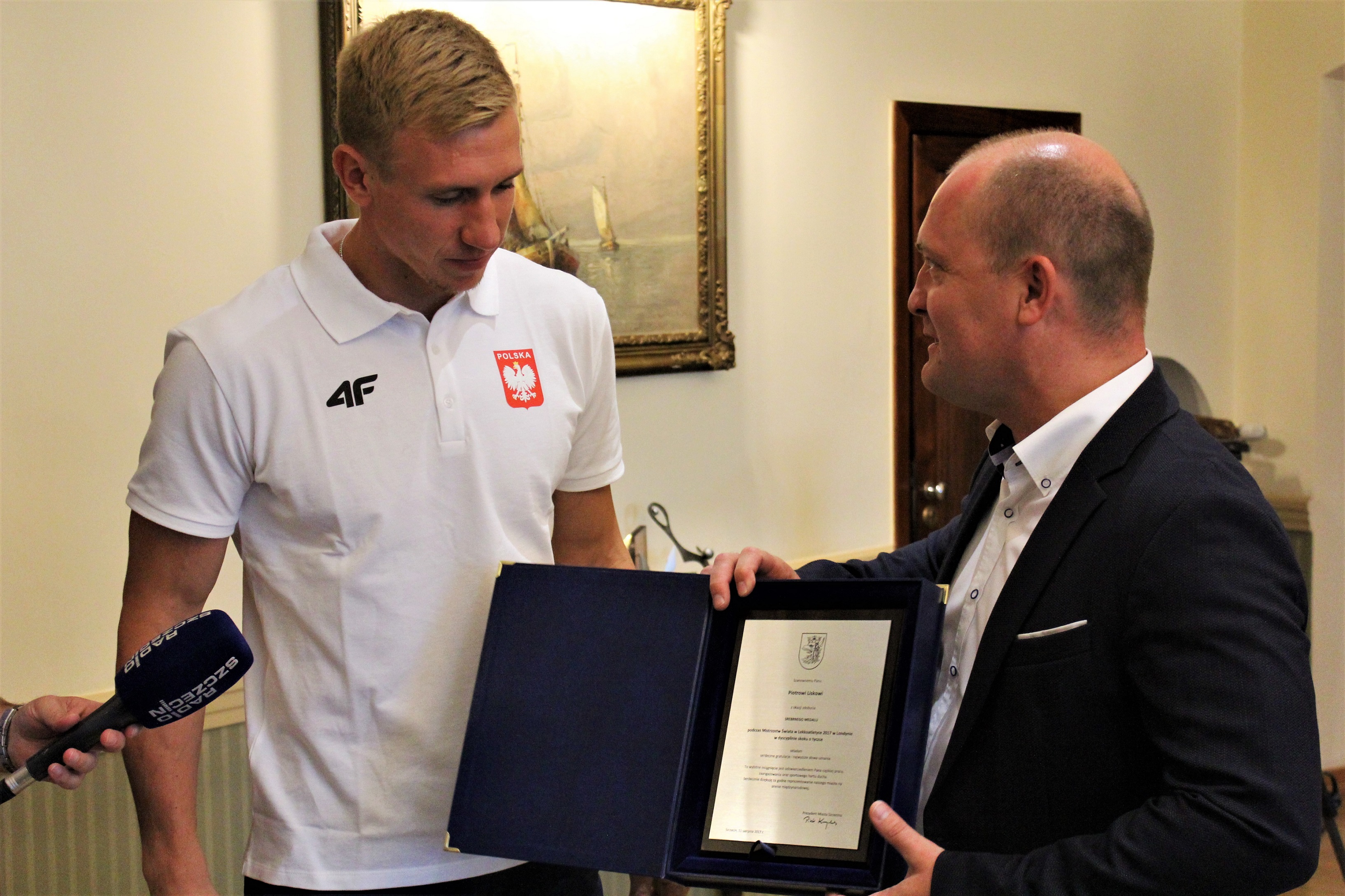 Z podium Mistrzostw Świata do gabinetu prezydenta