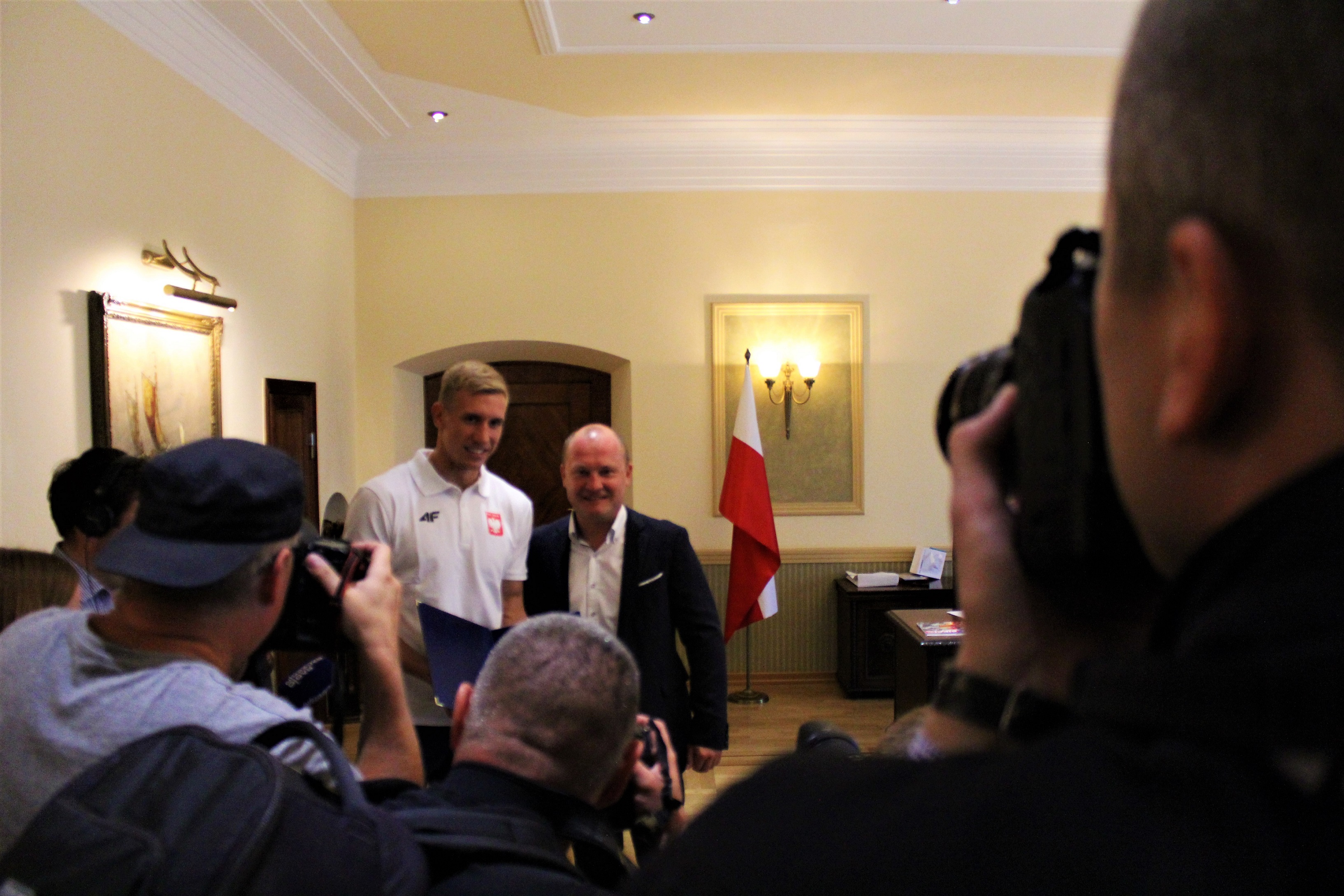 Z podium Mistrzostw Świata do gabinetu prezydenta