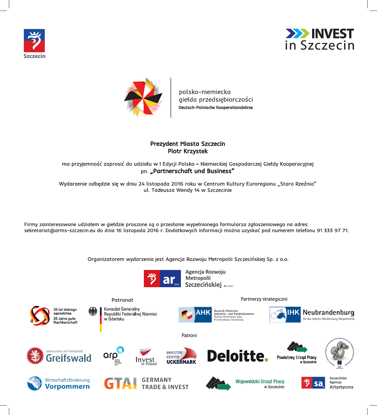 I Polsko – Niemiecka Giełda Kooperacyjna