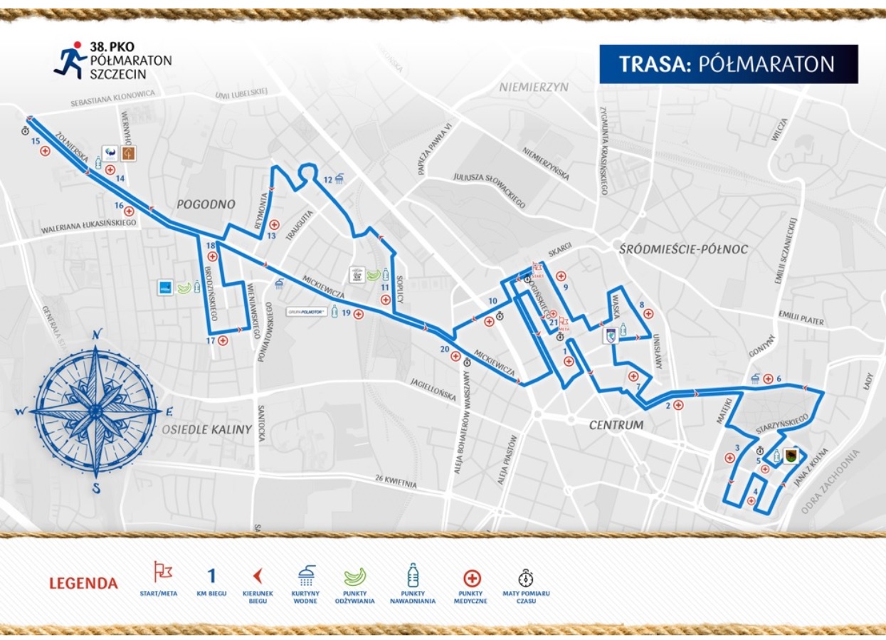 "Złap wiatr w żagle" - 38. PKO Półmaraton Szczecin