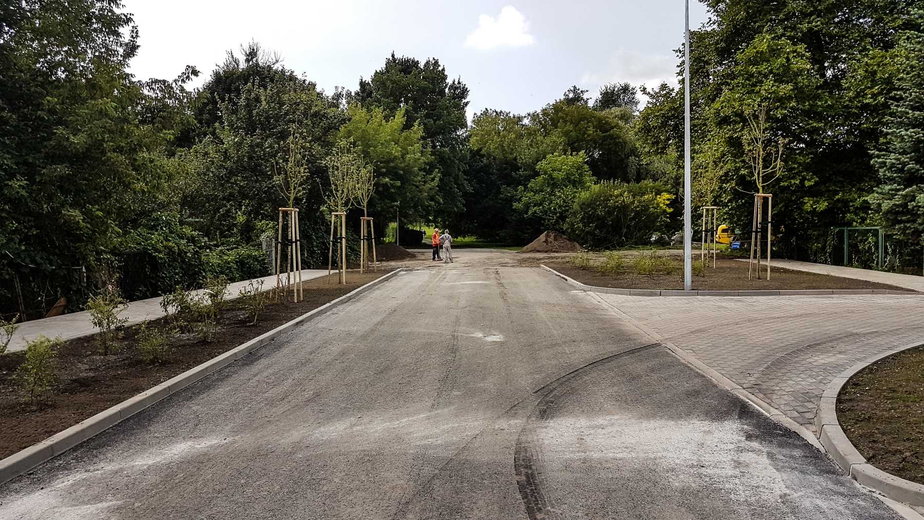 Ulica Harcerzy jak nowa