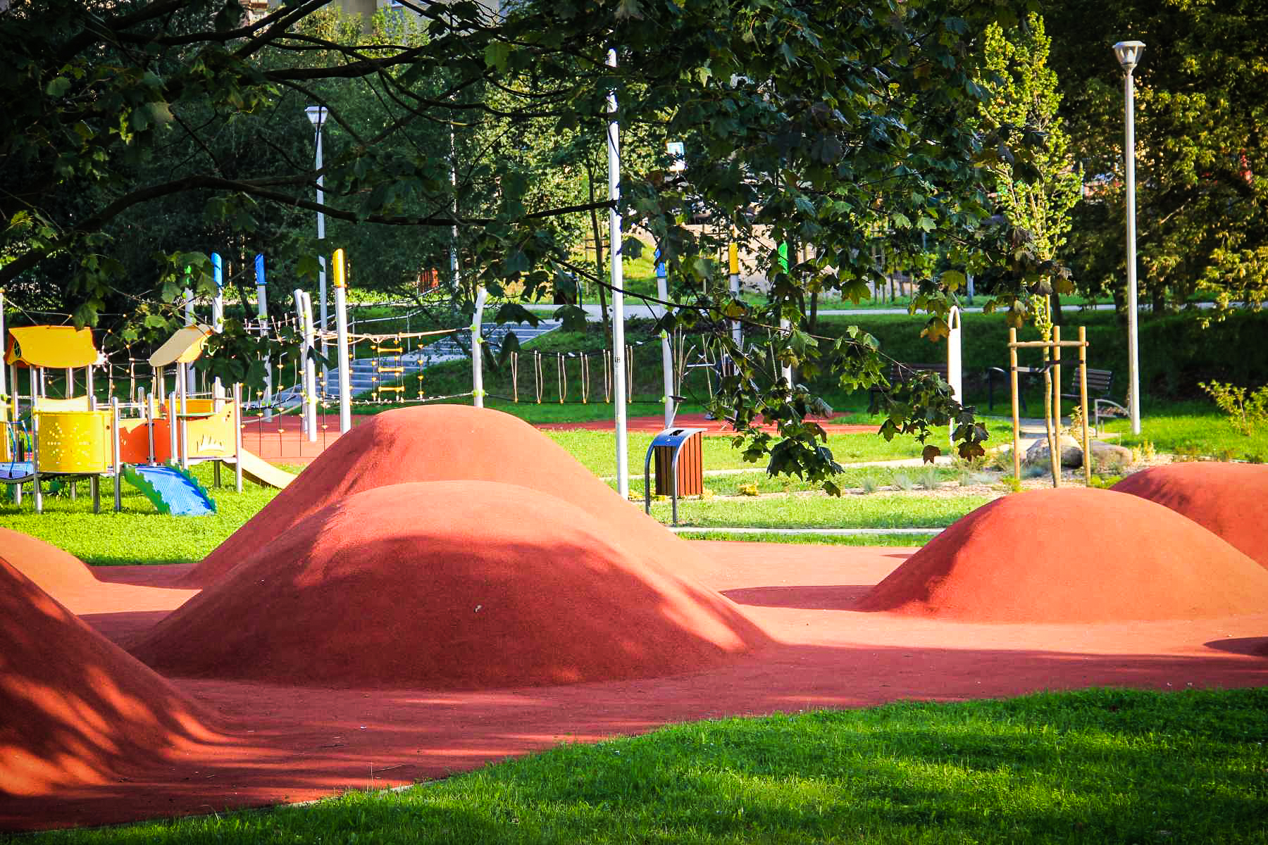 Zachwycający Park Majowe. Rozpoczęły się odbiory