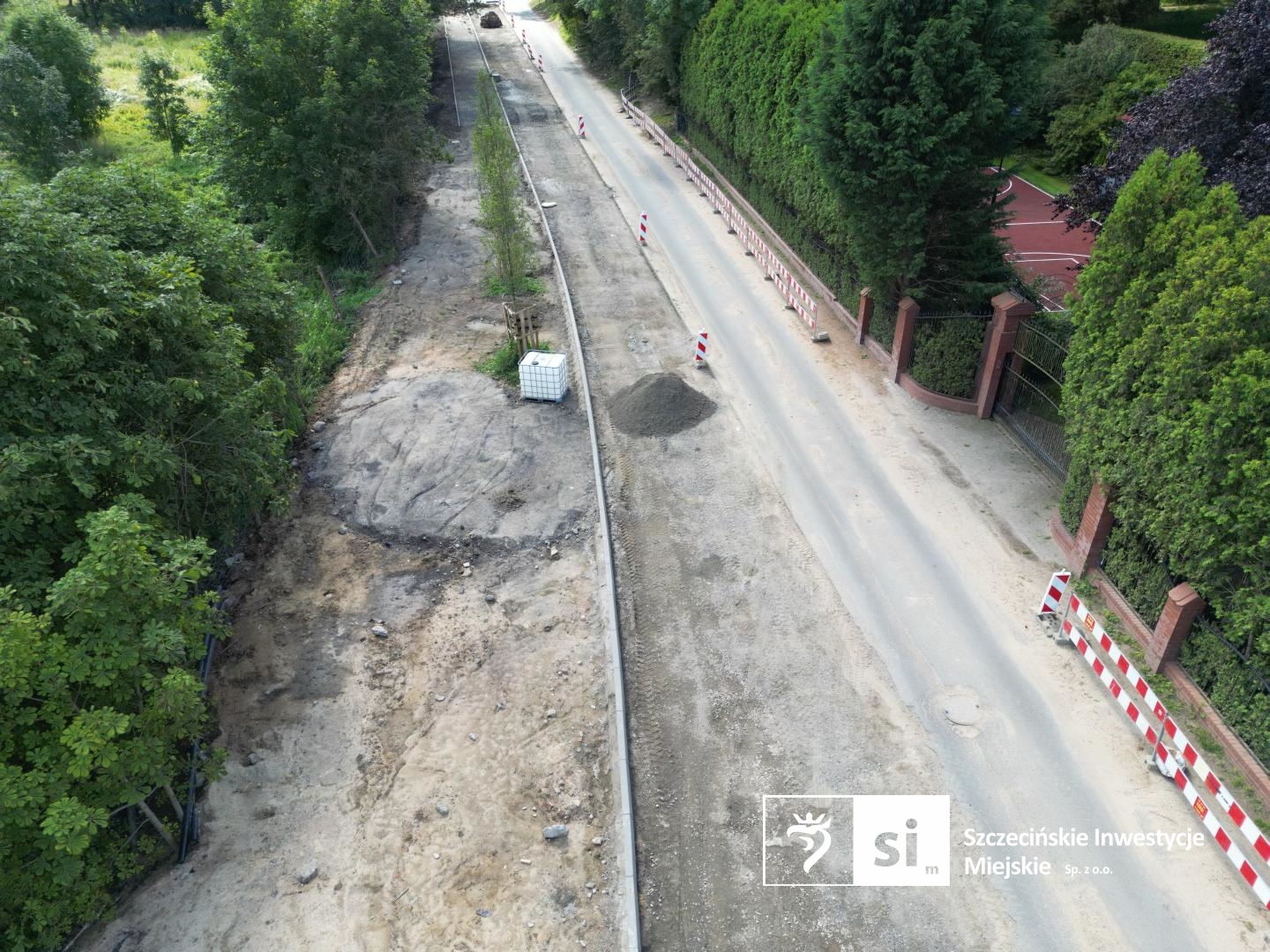 Ulice Północna i Wapienna w przebudowie