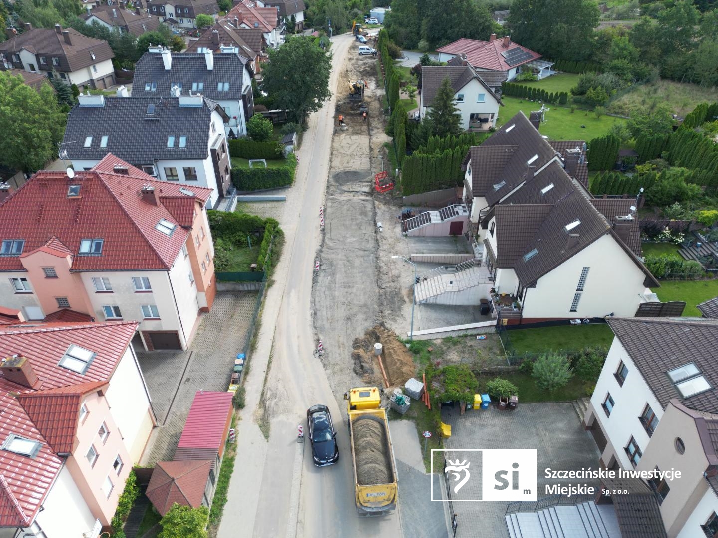 Ulice Północna i Wapienna w przebudowie