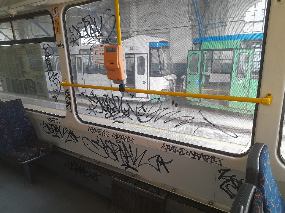 Szczecin: Tramwajowi graficiarze w natarciu