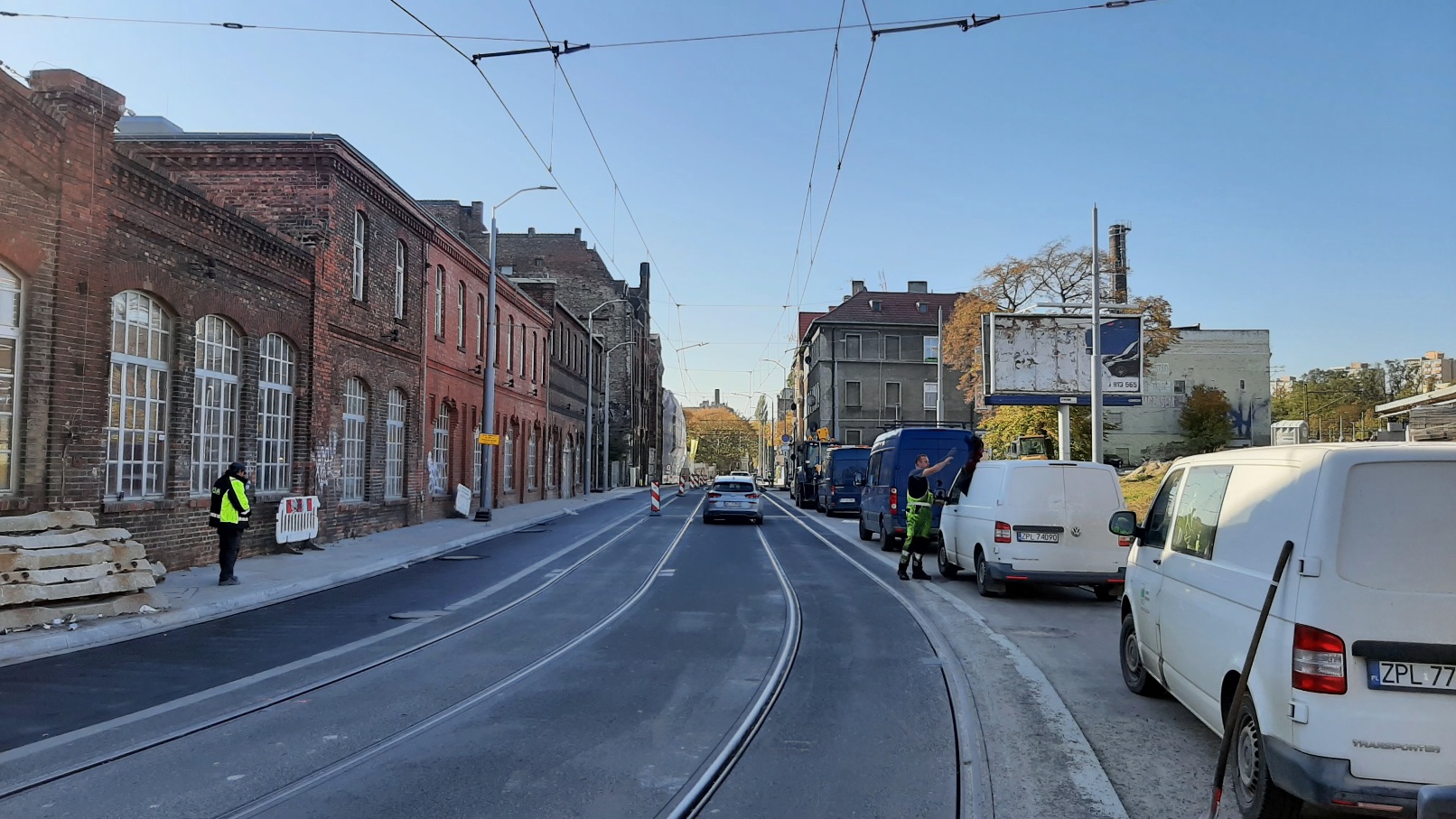 Po trzech latach na ulicę Kolumba wróci tramwaj