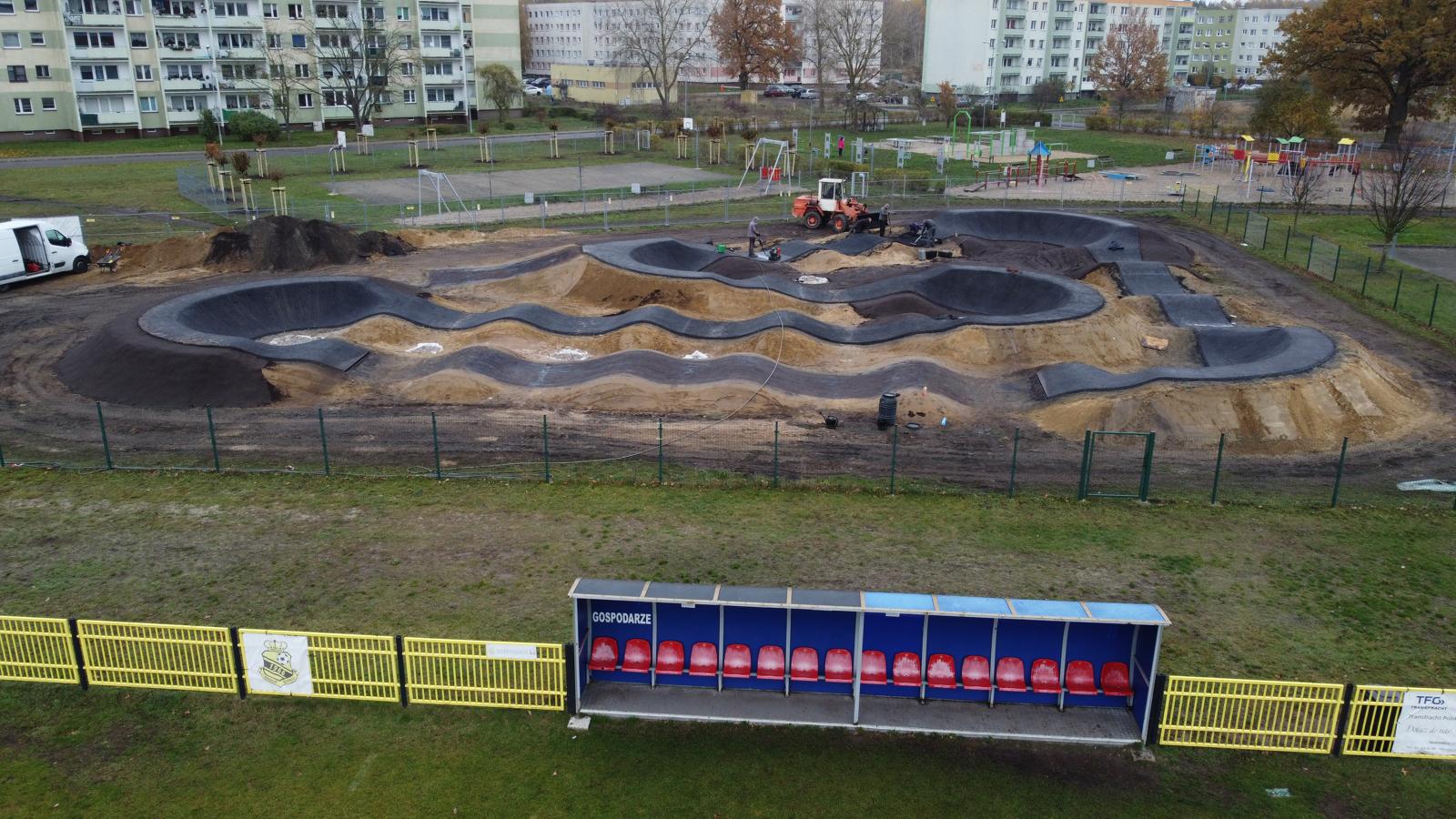 Tak powstaje nowy pumptrack