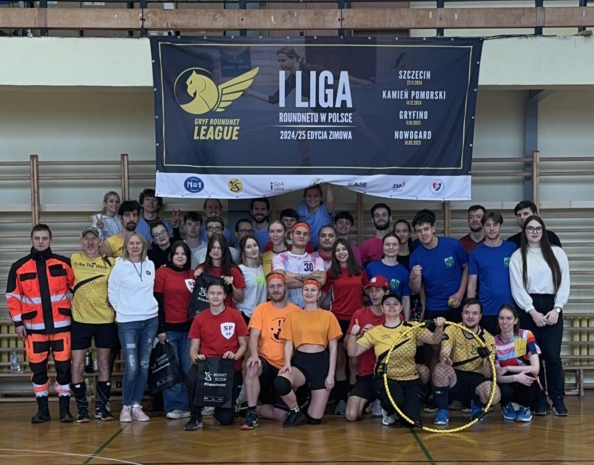 Pierwszy turniej "Gryf Roundnet League"