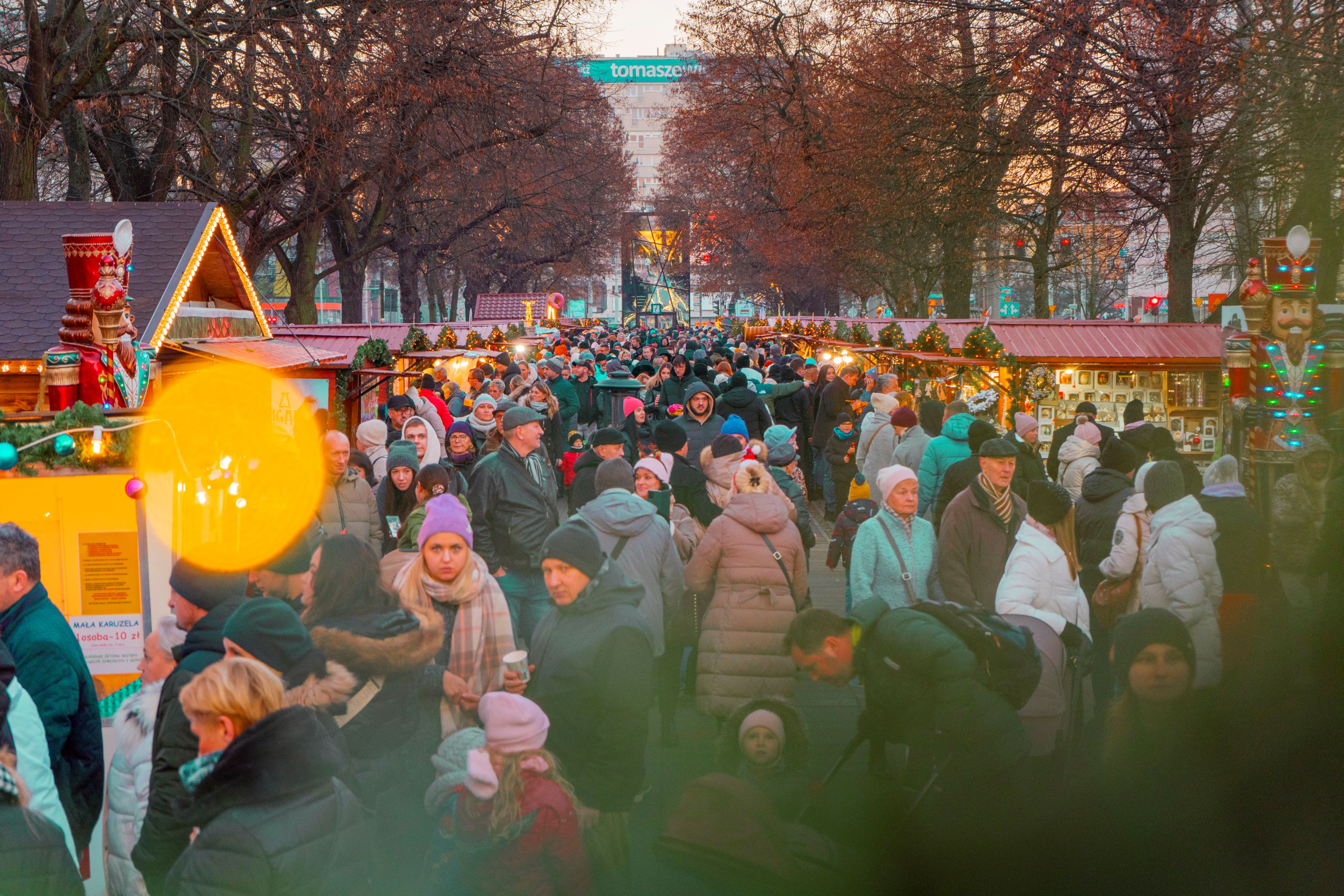 Jarmark Bożonarodzeniowy funkcjonuje przez cały tydzień