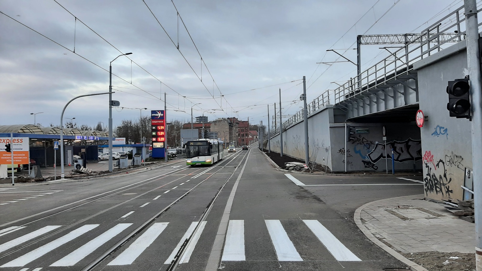 Na Kolumba znów jeżdżą tramwaje