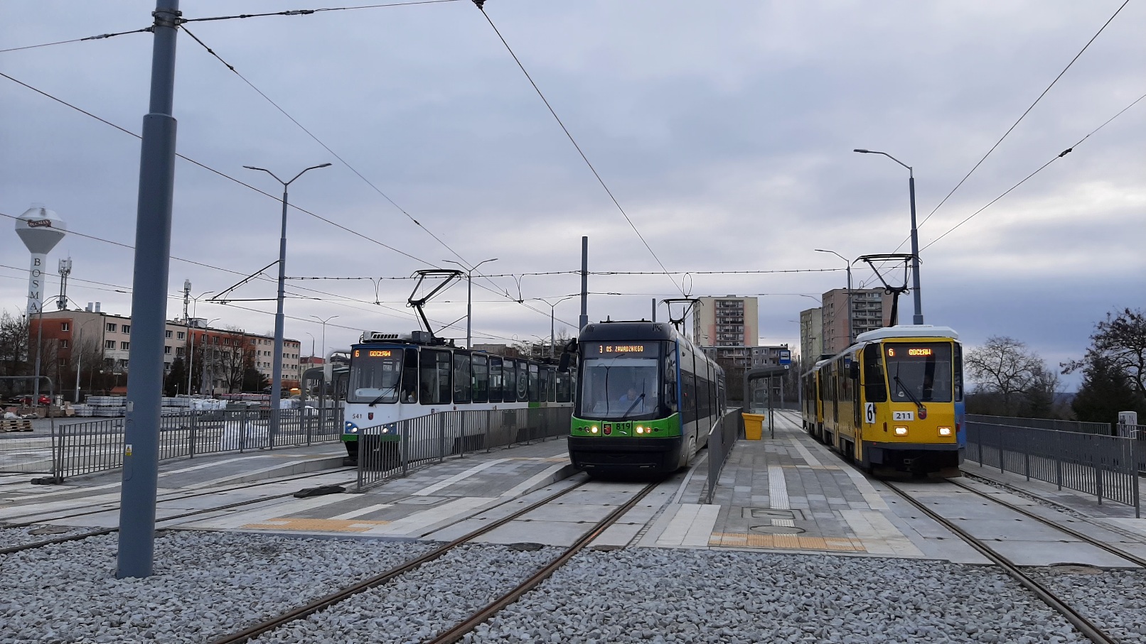 Na Kolumba znów jeżdżą tramwaje