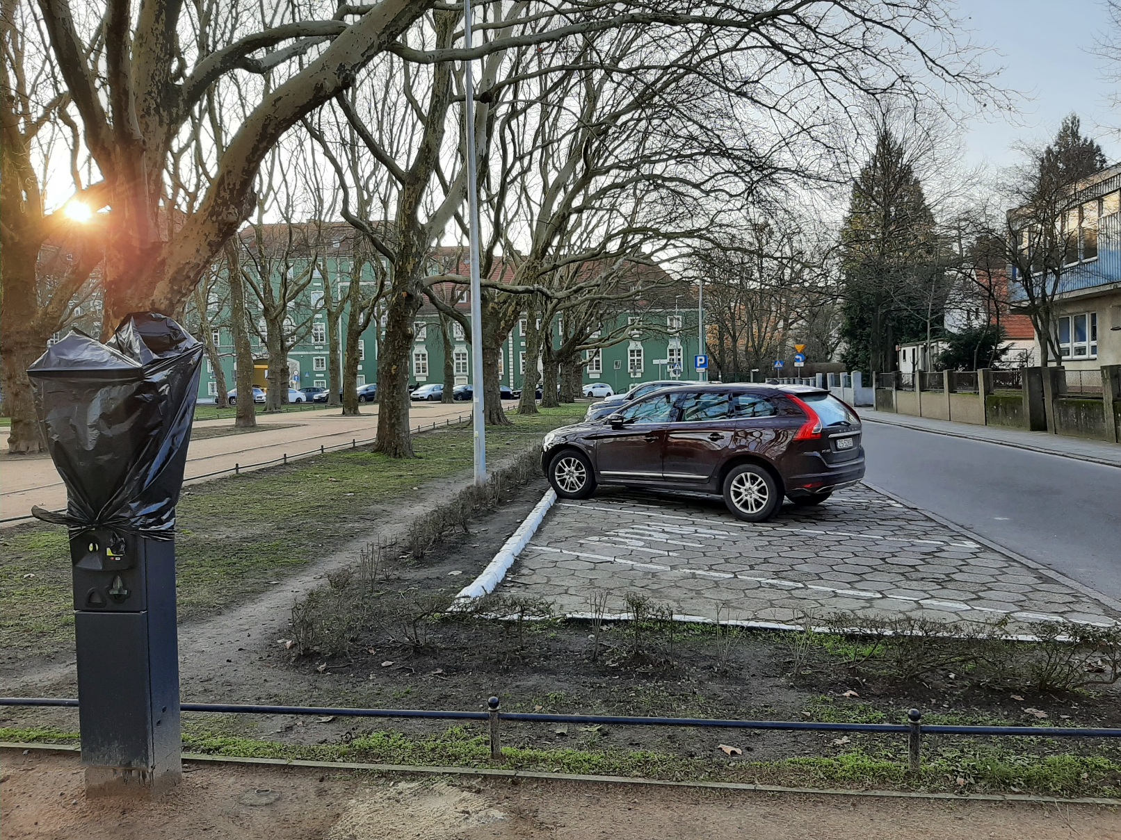 Parking PPN Ogińskiego został zamknięty