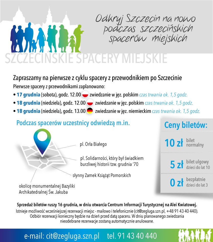 Odkryj Szczecin na nowo podczas Szczecińskich Spacerów Miejskich!