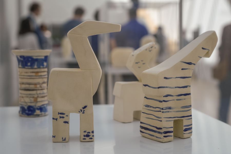 Ceramiczne Dźwigozary promują Szczecin w Greifswaldzie