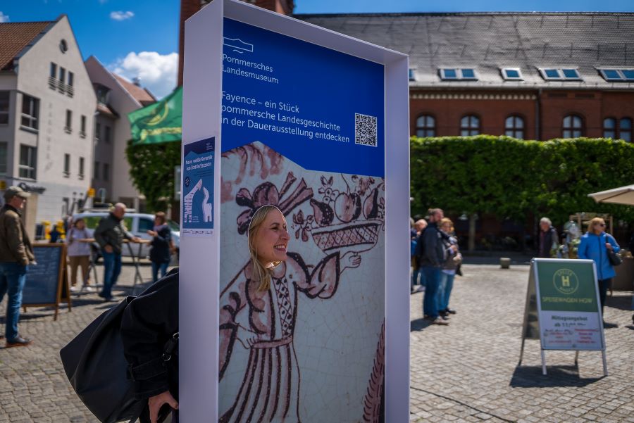 Ceramiczne Dźwigozary promują Szczecin w Greifswaldzie
