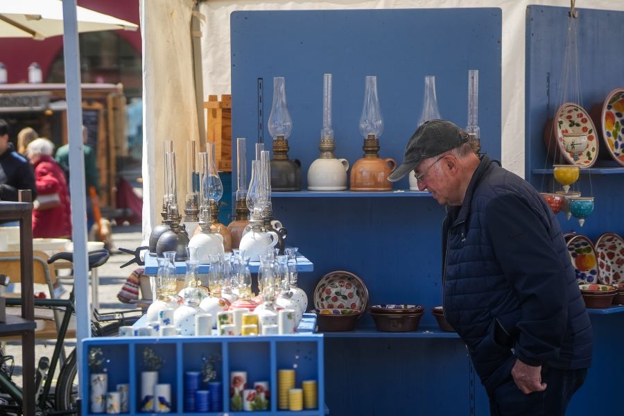 Ceramiczne Dźwigozary promują Szczecin w Greifswaldzie