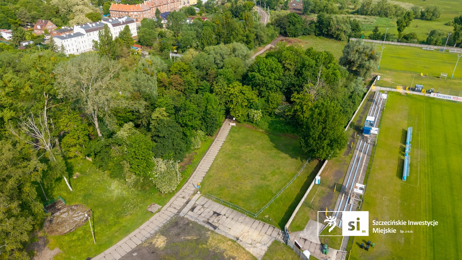 Budowa nowej drogi na Skolwinie.