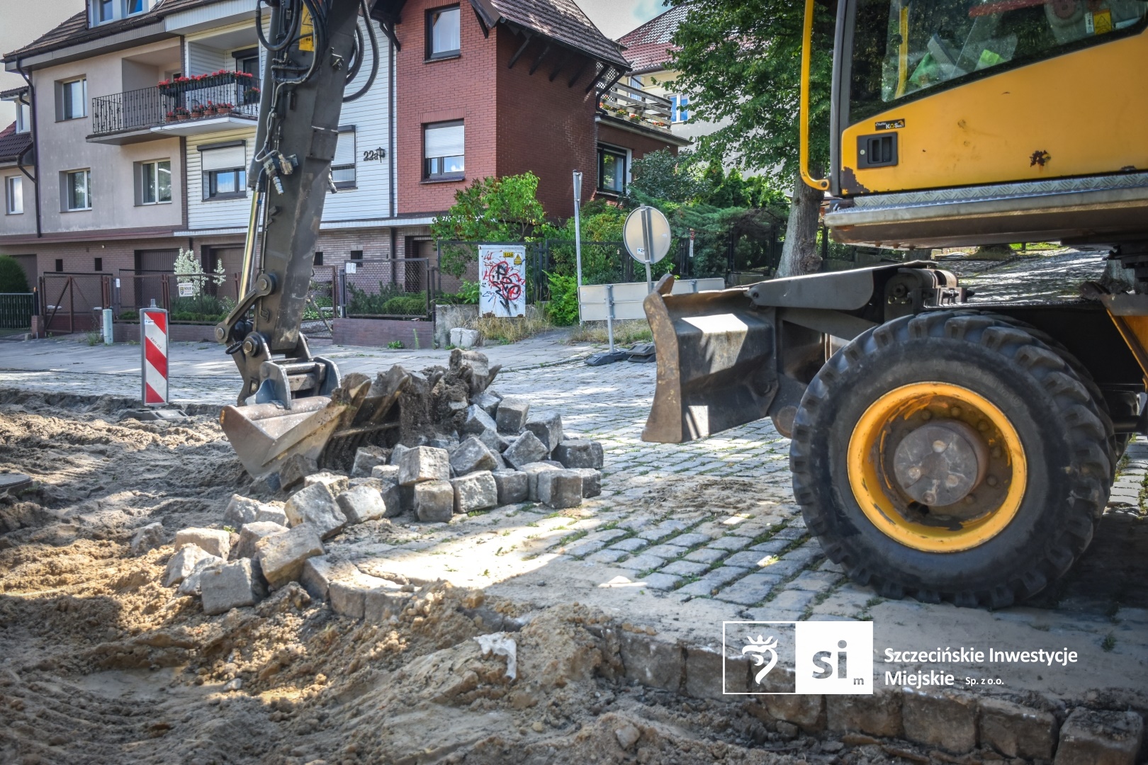 remont ulic Krzemiennej i Smoczej