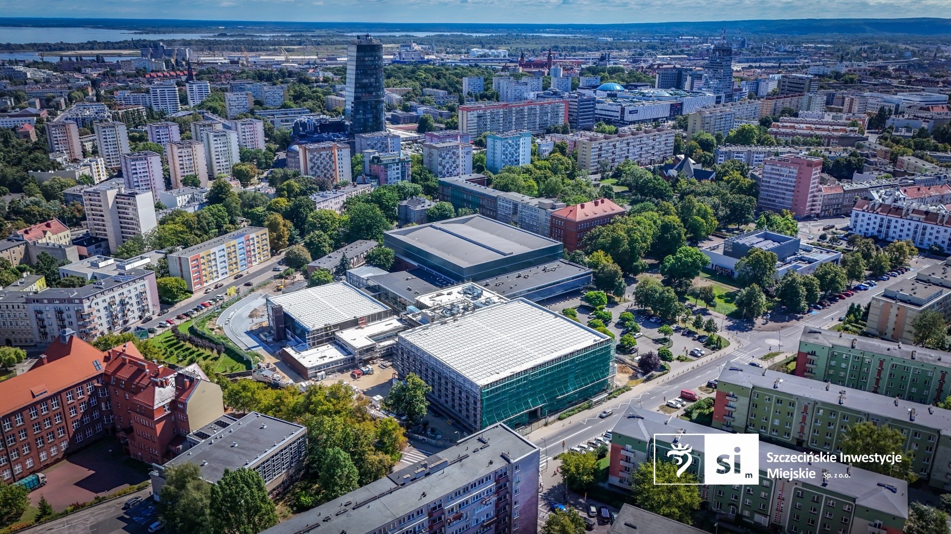 Kompleks sportowy SDS w Szczecinie z każdym tygodniem zmienia swoje oblicze.