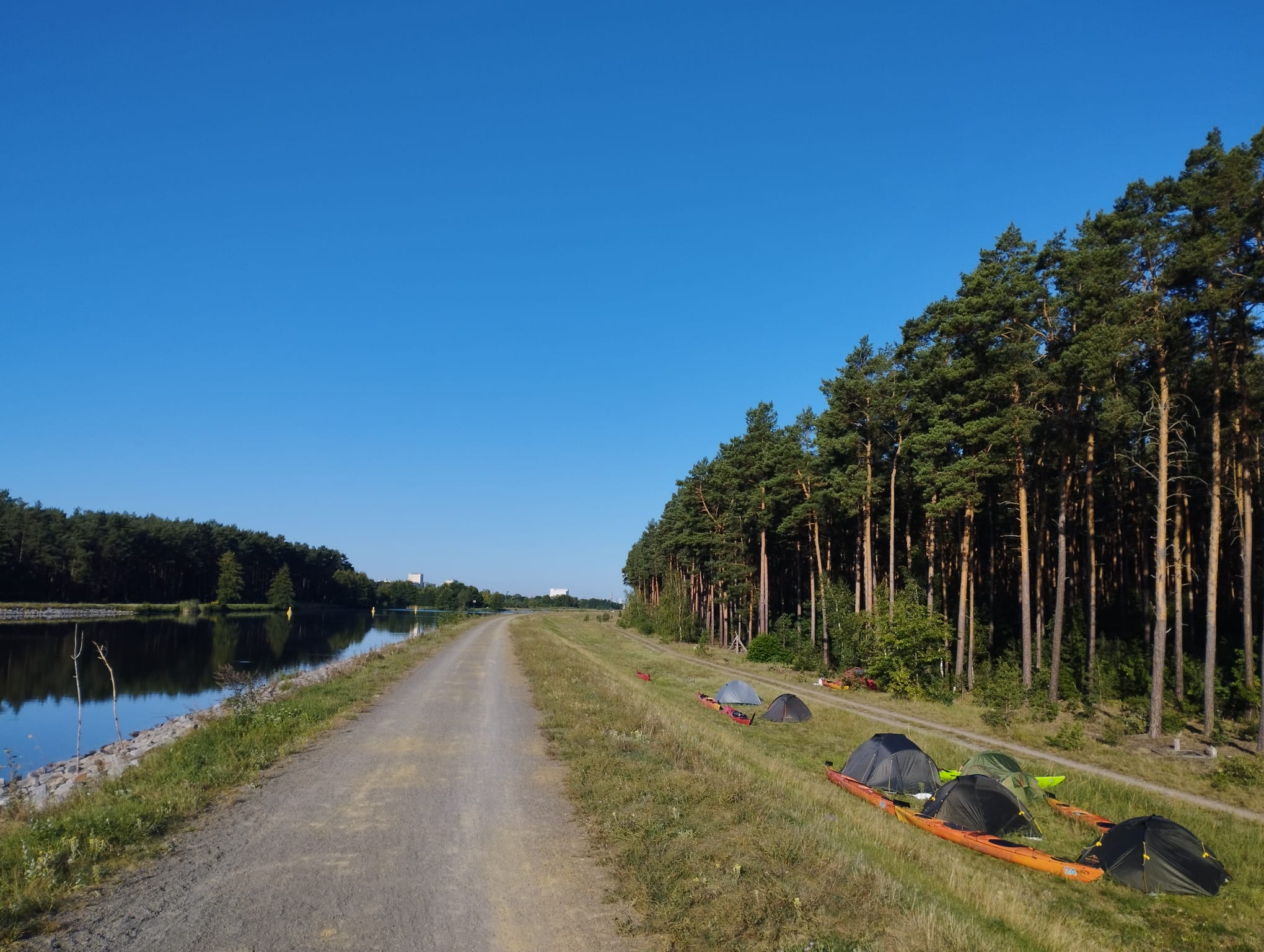 Wyprawa kajakowa Berlin - Szczecin.
