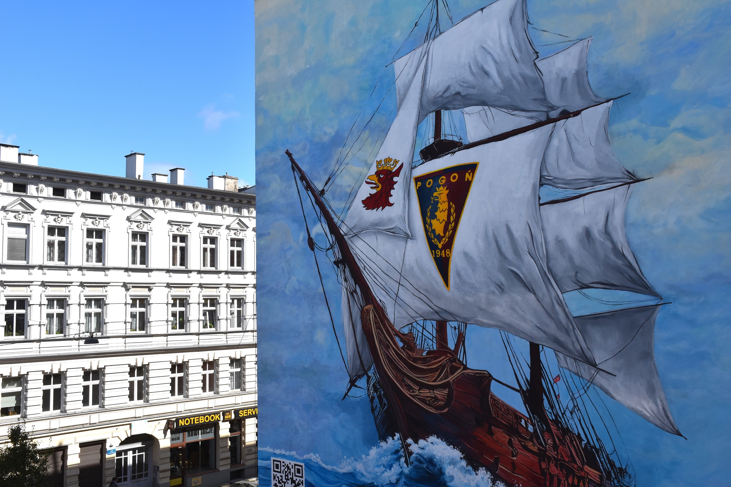 Mural Pogoni Szczecin