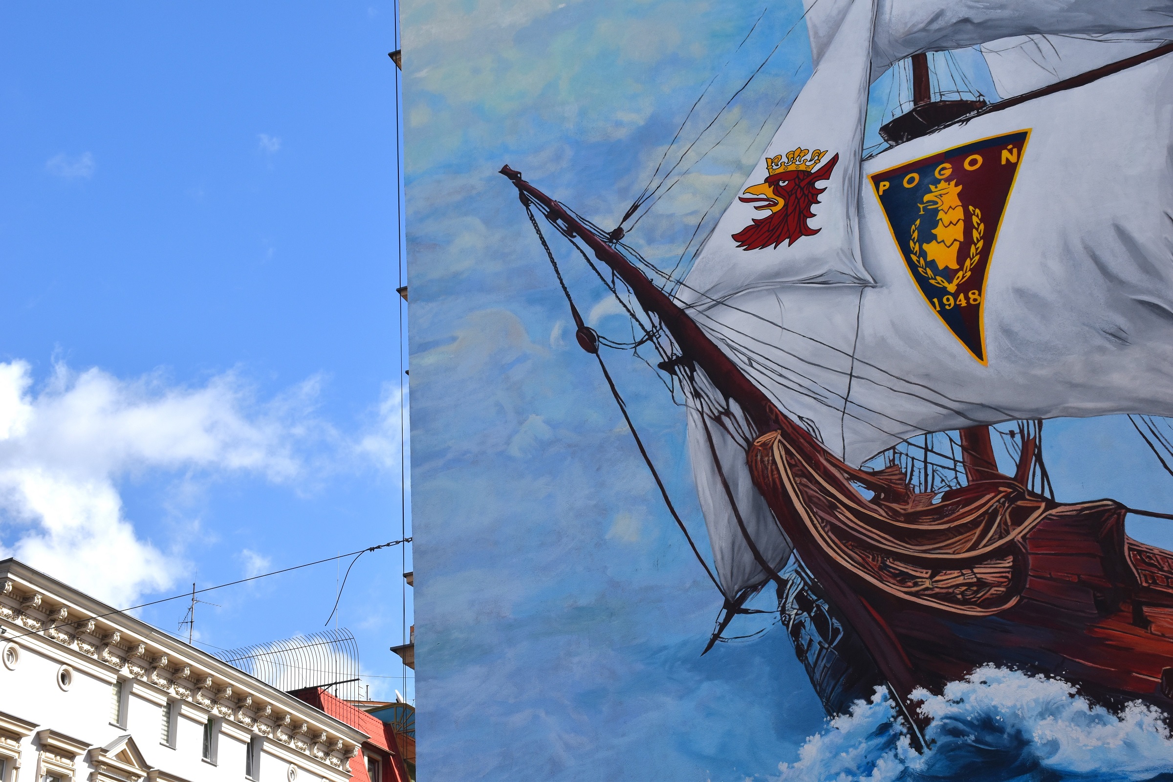 Mural Pogoni Szczecin