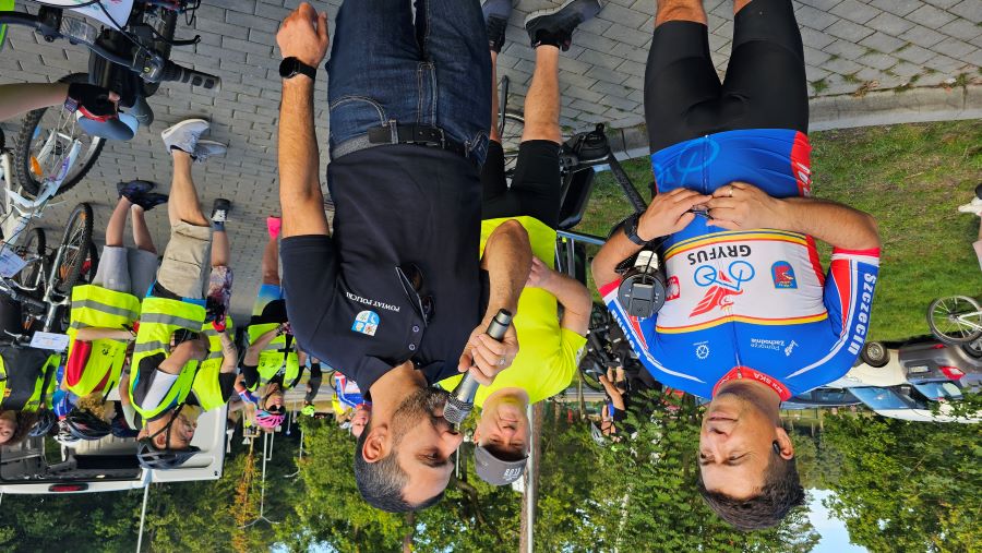 10. edycja Rodzinnego Rajdu Rowerowego „Do Rezerwatu Świdwie z Gryfusem”.