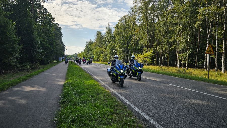 10. edycja Rodzinnego Rajdu Rowerowego „Do Rezerwatu Świdwie z Gryfusem”.