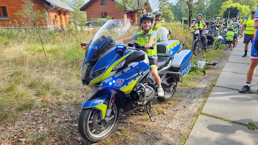 10. edycja Rodzinnego Rajdu Rowerowego „Do Rezerwatu Świdwie z Gryfusem”.