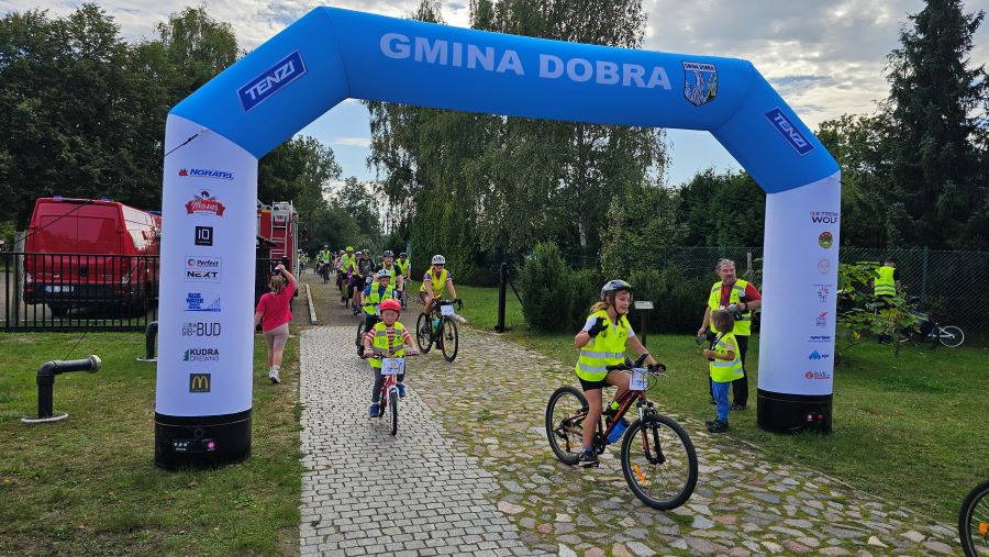 10. edycja Rodzinnego Rajdu Rowerowego „Do Rezerwatu Świdwie z Gryfusem”.