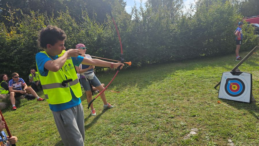 10. edycja Rodzinnego Rajdu Rowerowego „Do Rezerwatu Świdwie z Gryfusem”.