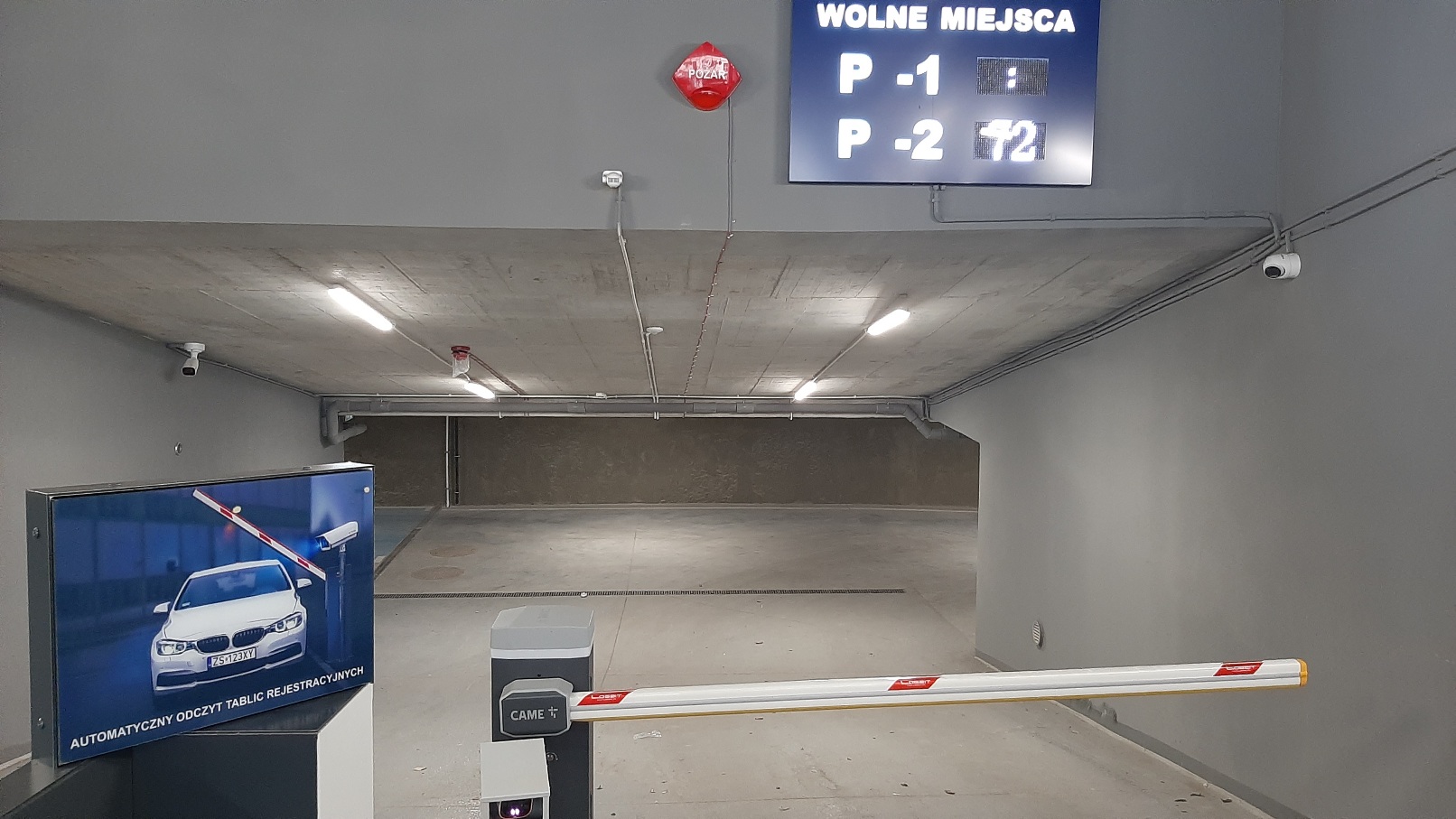 Płatny parking podziemny przy ul. Małkowskiego 10