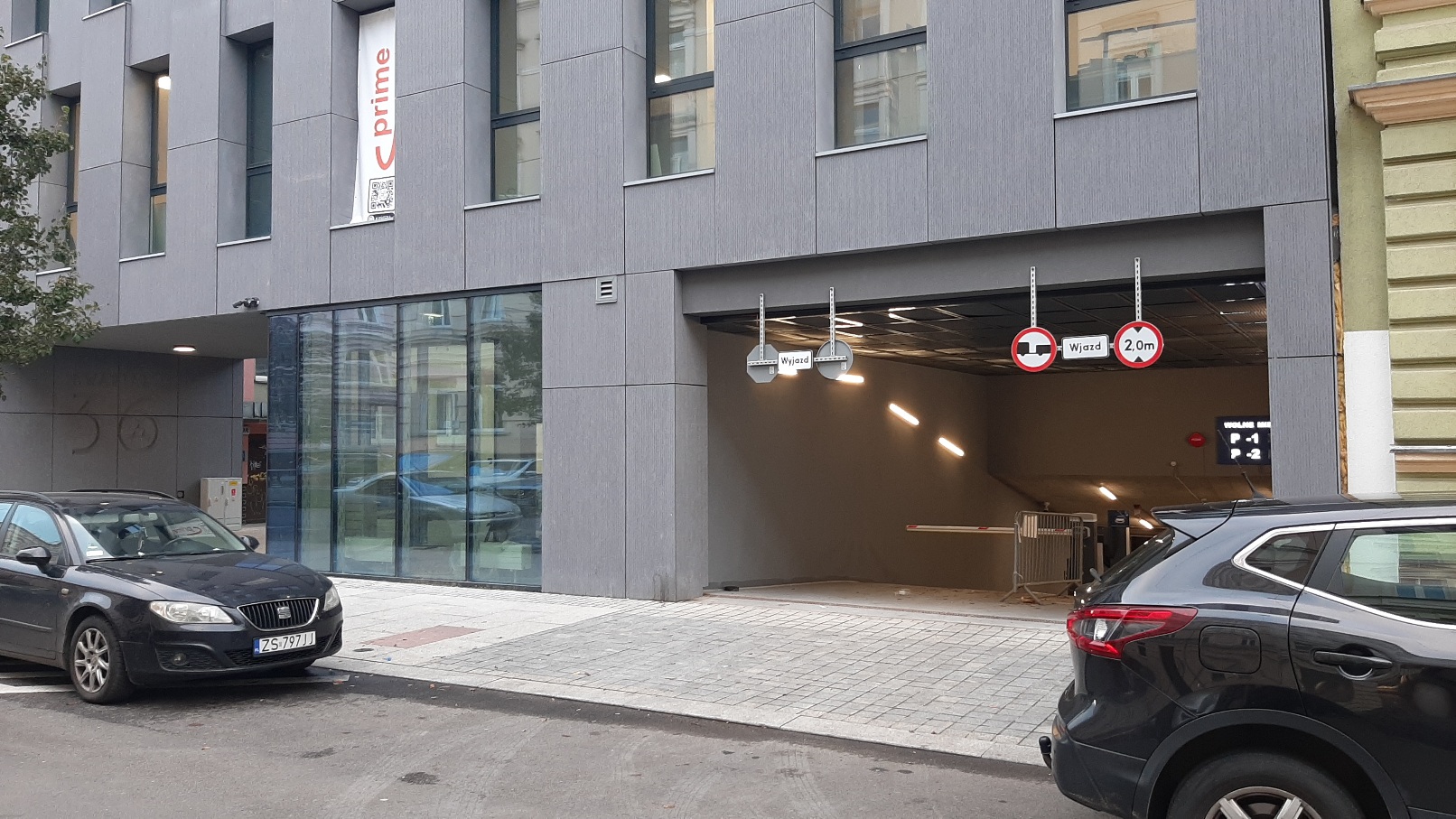 Pierwszy miejski parking podziemny przy ul. Małkowskiego 10